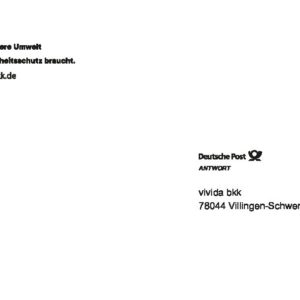 Rückumschläge