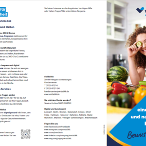 Flyer Ernährungstipps