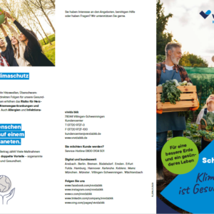 Flyer Klima und Gesundheit